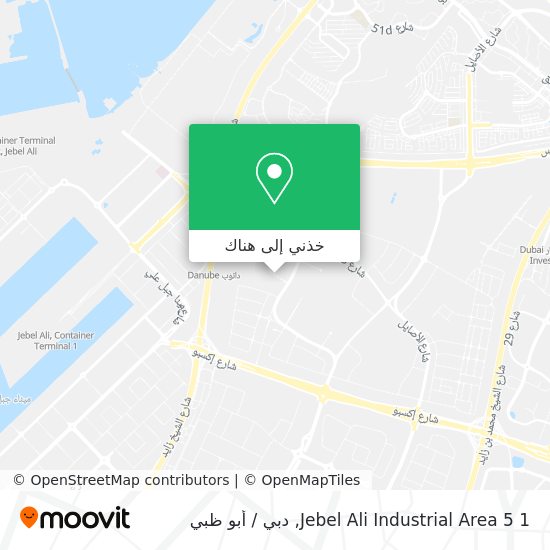 خريطة Jebel Ali Industrial Area 5 1