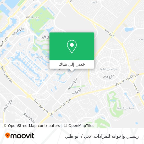خريطة ريتشي وأخوانه للمزادات