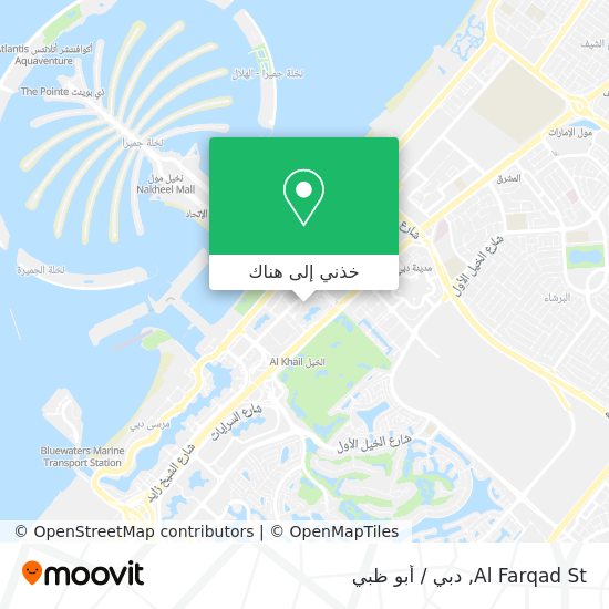 خريطة Al Farqad St
