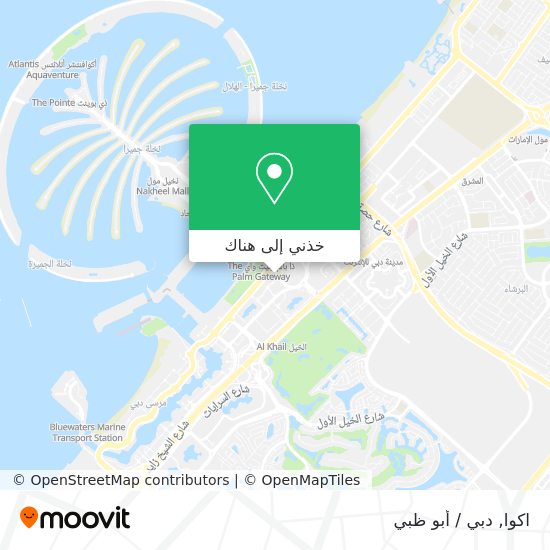 خريطة اكوا