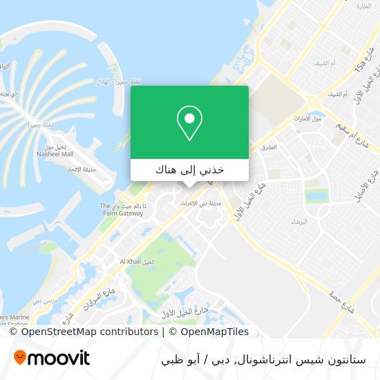 خريطة ستانتون شيس انترناشونال