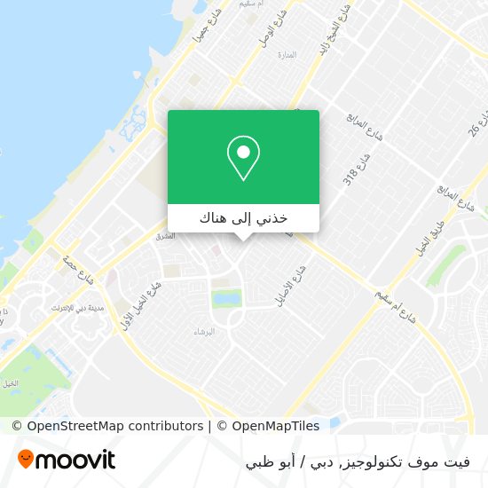 خريطة فيت موف تكنولوجيز