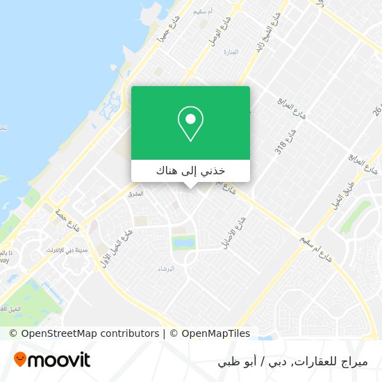 خريطة ميراج للعقارات