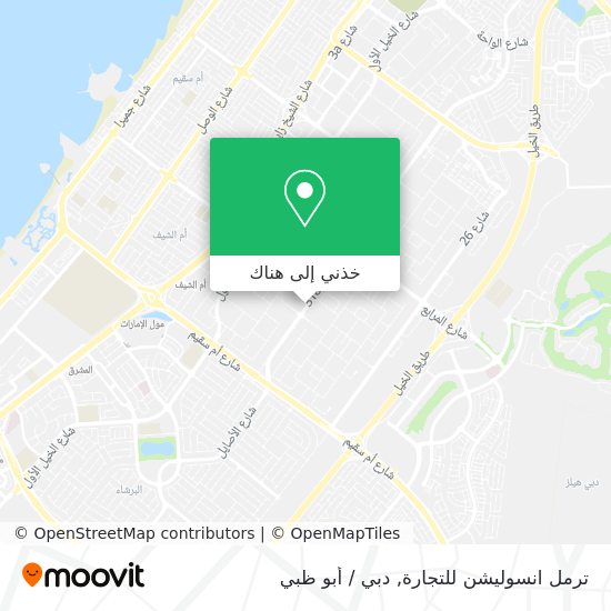 خريطة ترمل انسوليشن للتجارة