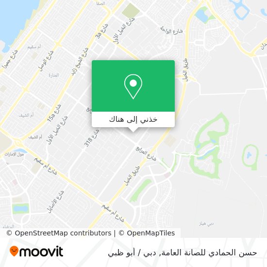 خريطة حسن الحمادي للصانة العامة