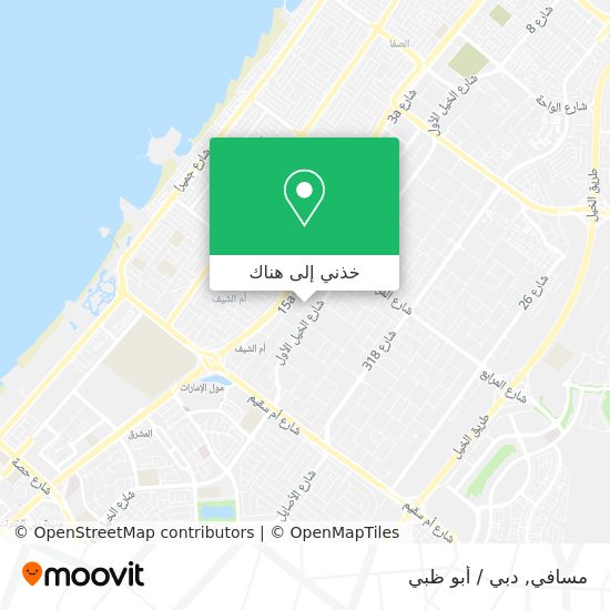 خريطة مسافي