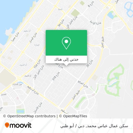 خريطة سكن عمال عباس محمد
