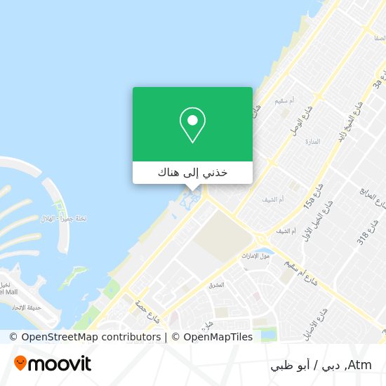 خريطة Atm