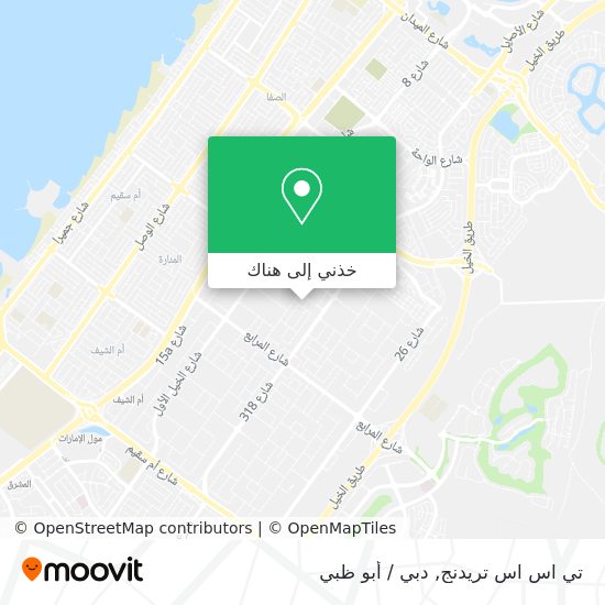 خريطة تي اس اس تريدنج