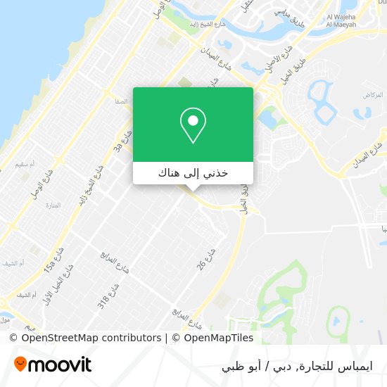 خريطة ايمباس للتجارة