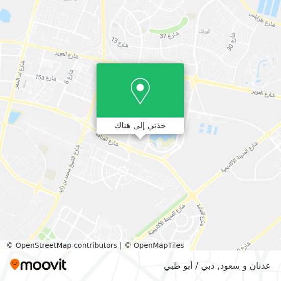 خريطة عدنان و سعود