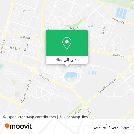 خريطة مهره