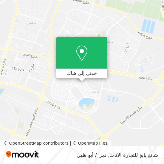 خريطة شانغ يانغ للتجارة الاثاث