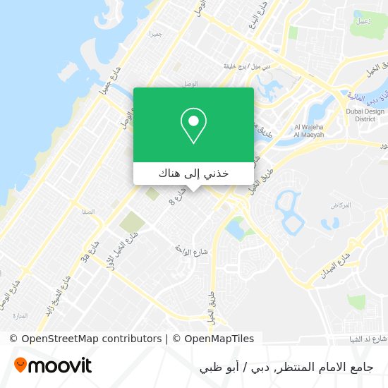 خريطة جامع الامام المنتظر