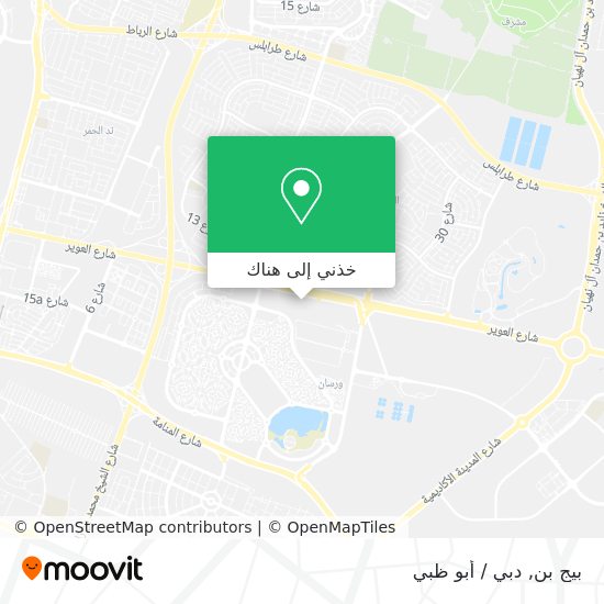 خريطة بيج بن
