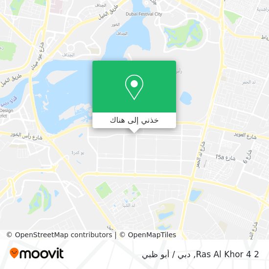 خريطة Ras Al Khor 4 2