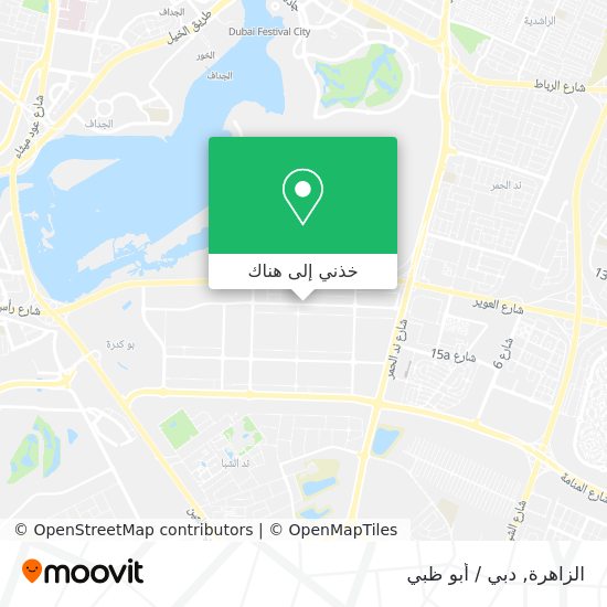 خريطة الزاهرة