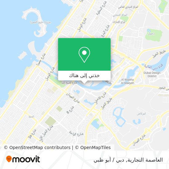 خريطة العاصمة التجارية