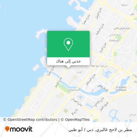 خريطة مطر بن لاحج غاليري