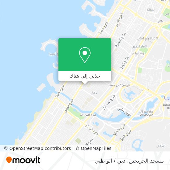 خريطة مسجد الخريجين