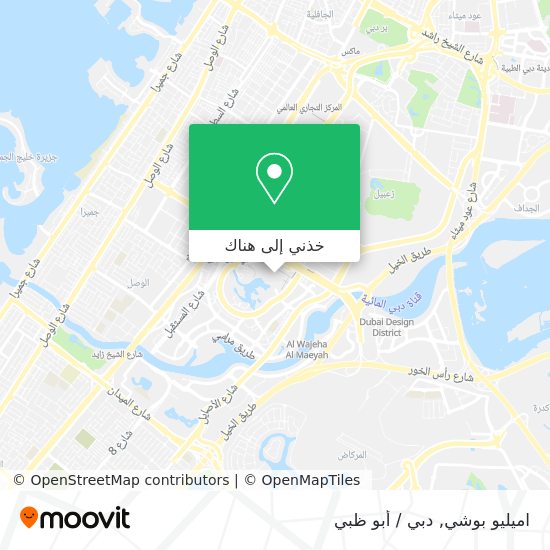 خريطة اميليو بوشي