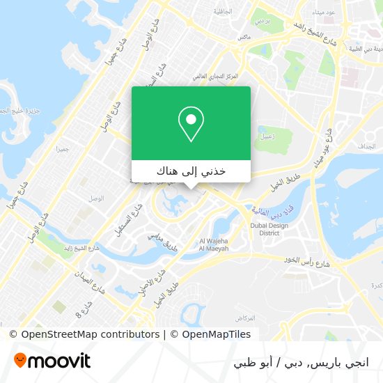 خريطة انجي باريس