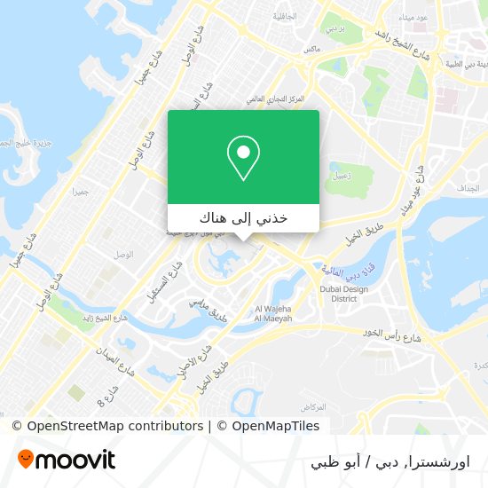 خريطة اورشسترا