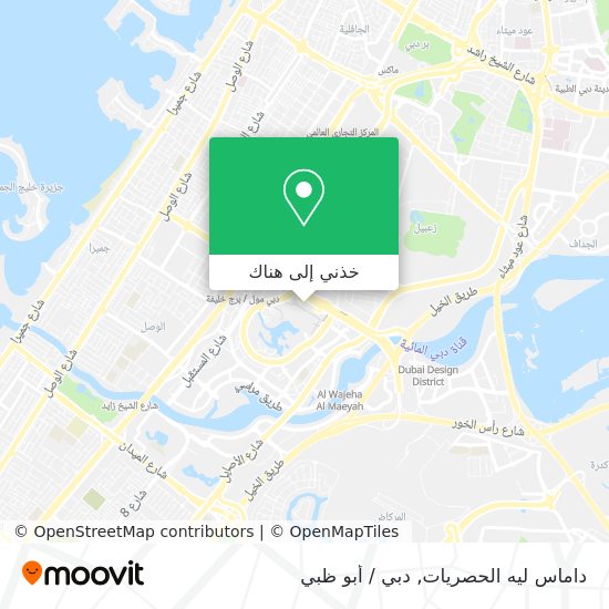 خريطة داماس ليه الحصريات