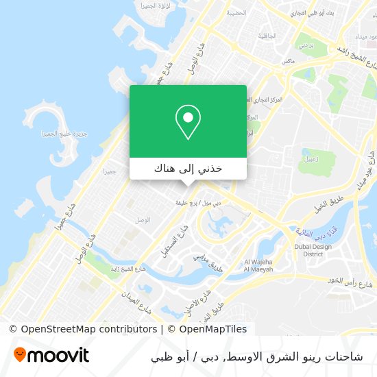 خريطة شاحنات رينو الشرق الاوسط