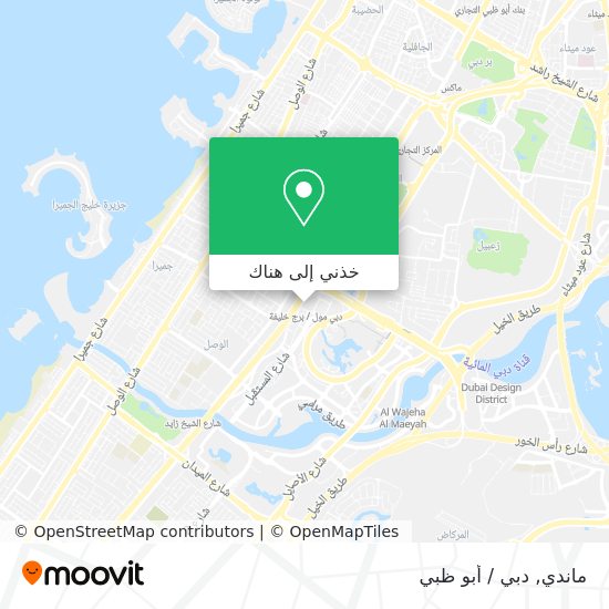 خريطة ماندي