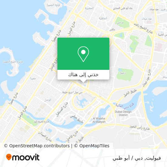 خريطة فيوليت