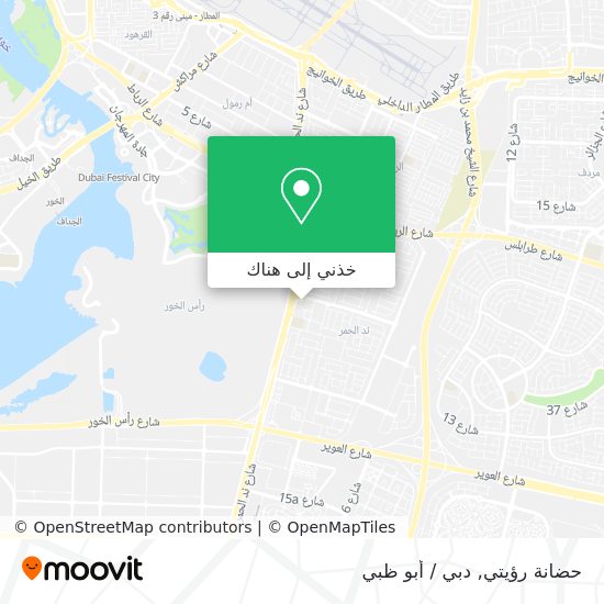 خريطة حضانة رؤيتي
