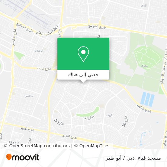 خريطة مسجد قباء
