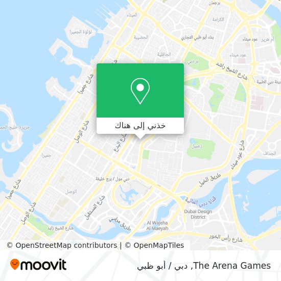 خريطة The Arena Games