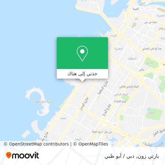 خريطة بارتي زون