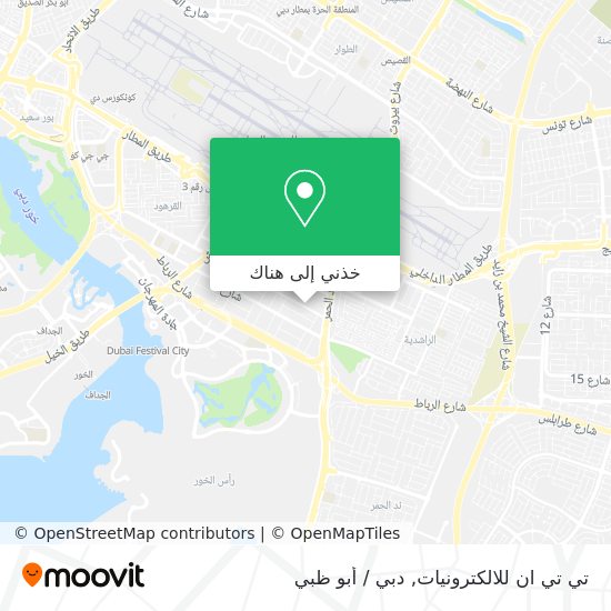 خريطة تي تي ان للالكترونيات