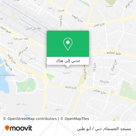 خريطة مسجد الجسماء