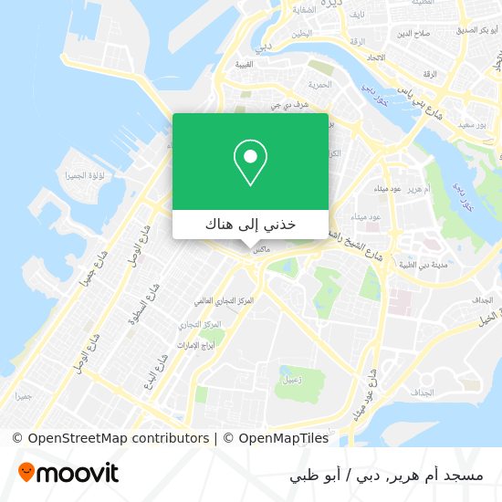خريطة مسجد أم هرير
