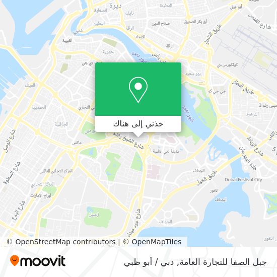 خريطة جبل الصفا للتجارة العامة