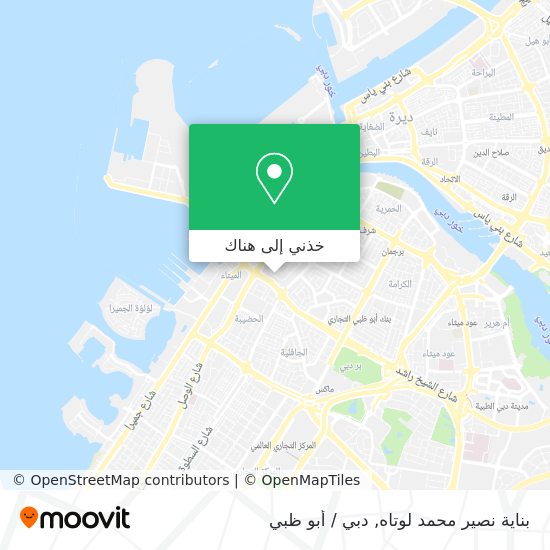 خريطة بناية نصير محمد لوتاه