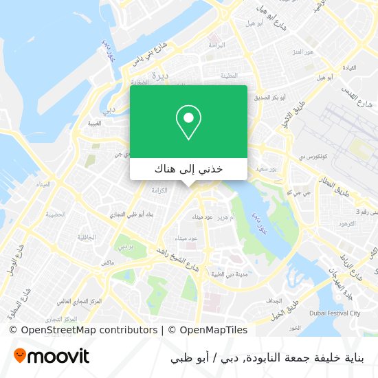 خريطة بناية خليفة جمعة النابودة