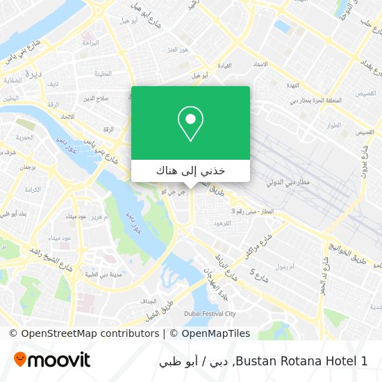 خريطة Bustan Rotana Hotel 1