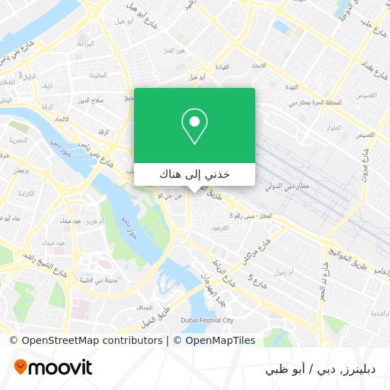 خريطة دبلينرز