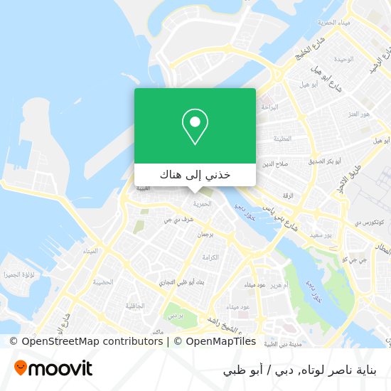 خريطة بناية ناصر لوتاه