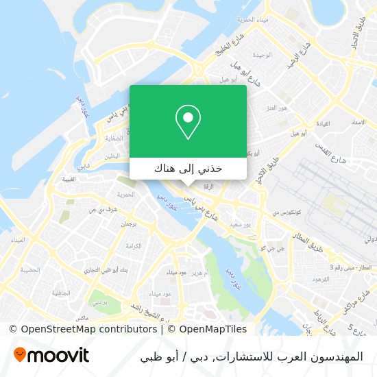 خريطة المهندسون العرب للاستشارات