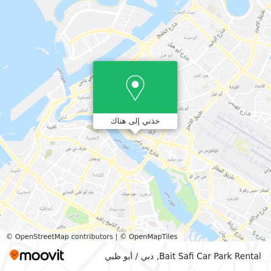 خريطة Bait Safi Car Park Rental