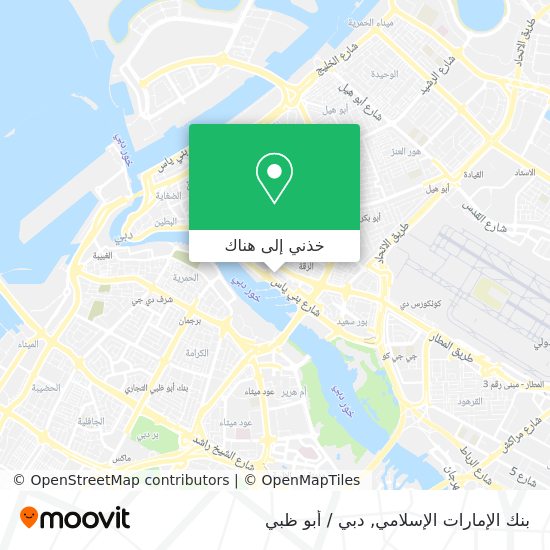 خريطة بنك الإمارات الإسلامي