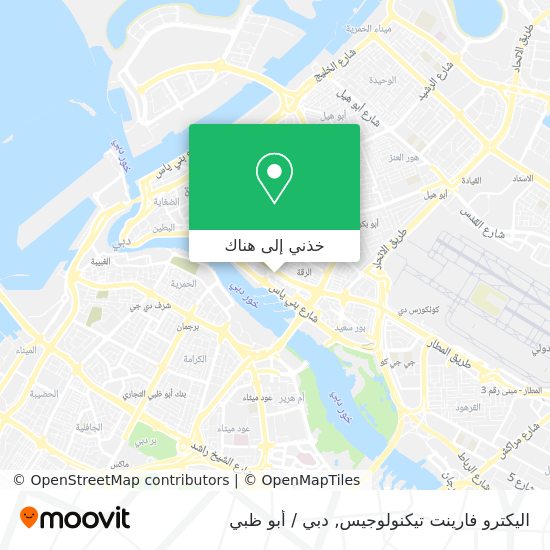 خريطة اليكترو فارينت تيكنولوجيس