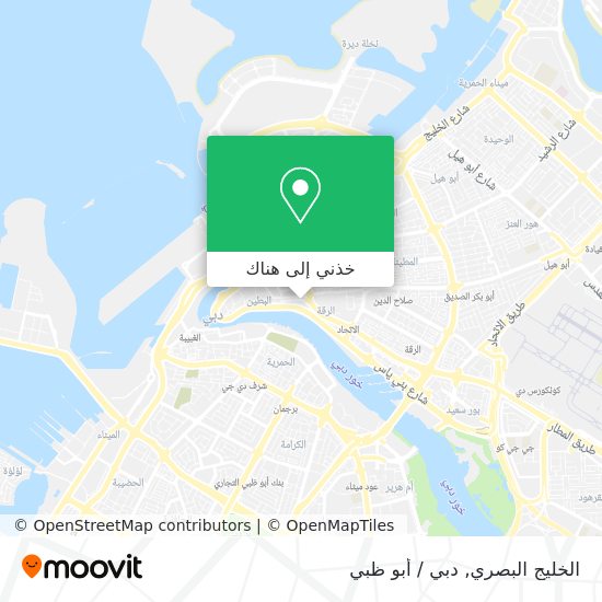 خريطة الخليج البصري