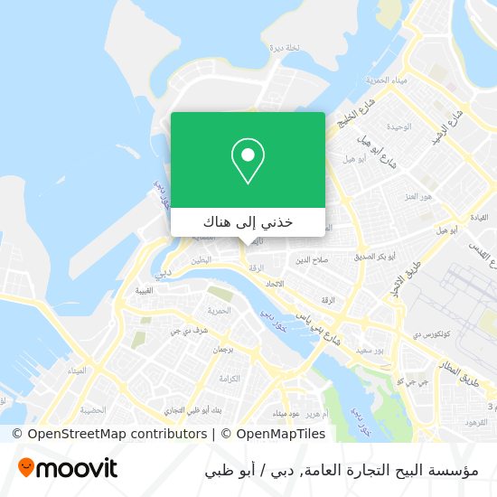 خريطة مؤسسة البيح التجارة العامة
